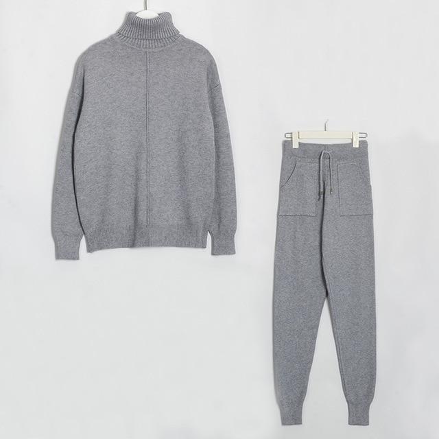 Women's TurtleNeck Sweatsuit