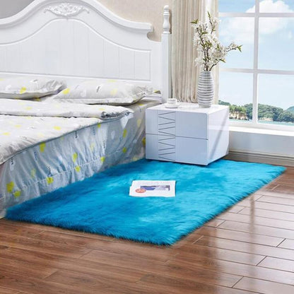 Luxury Faux Fur Rug For Bedroom