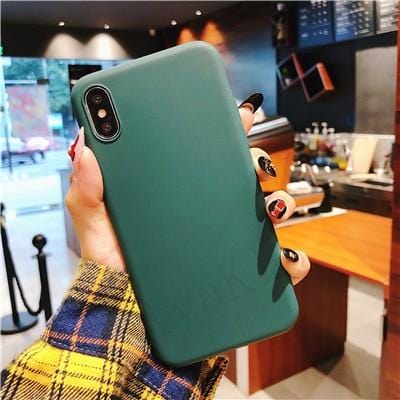 Matte Color iphone Cases