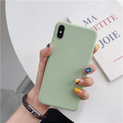 Matte Color iphone Cases