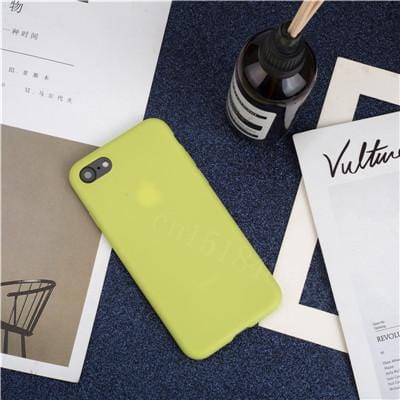 Matte Color iphone Cases