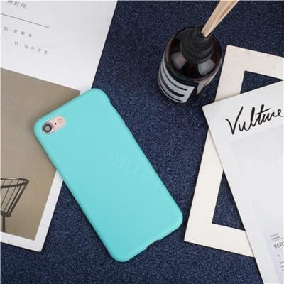 Matte Color iphone Cases