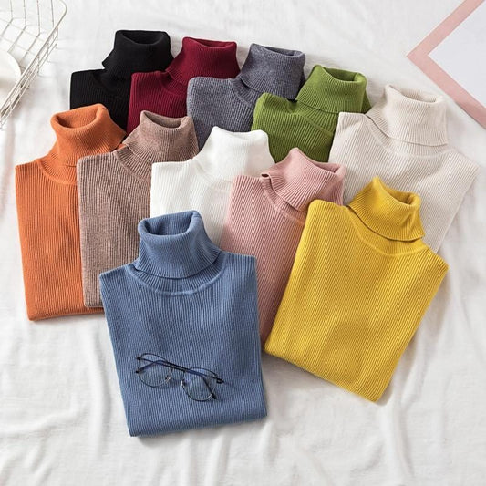 Womens Turtleneck Sweaters