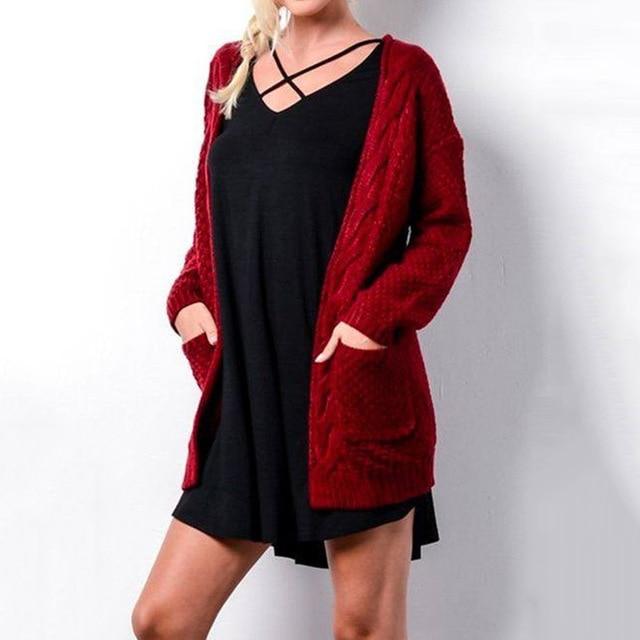 Womens Cardigan Sweater