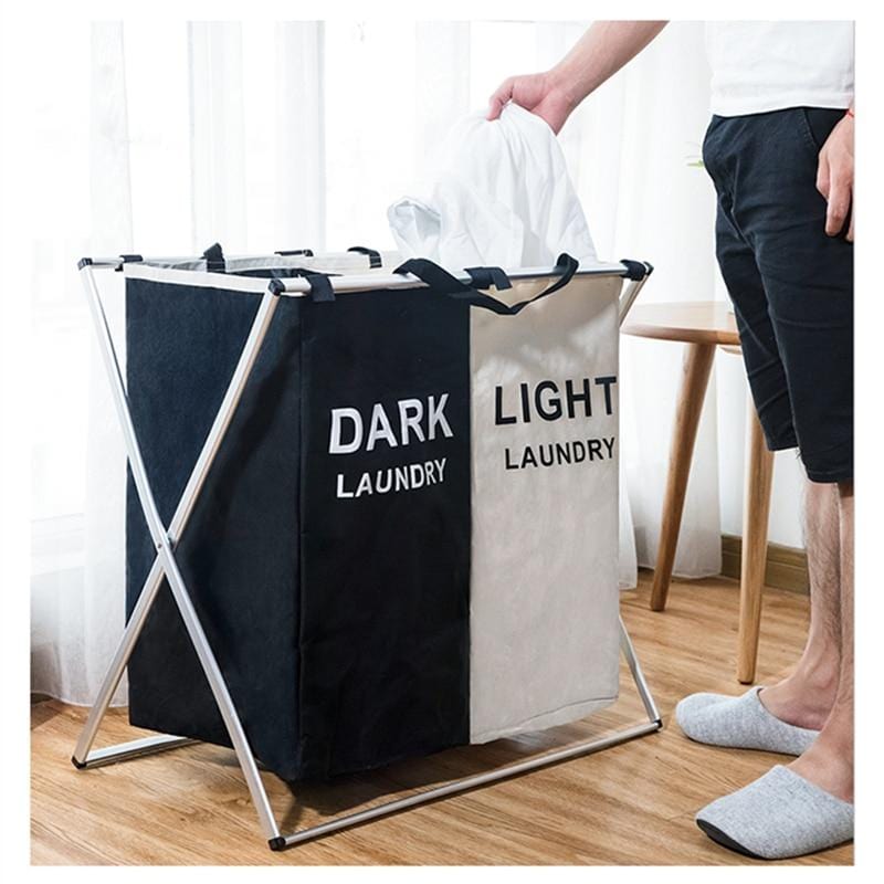 X-shape Foldable Dirty Laundry Basket