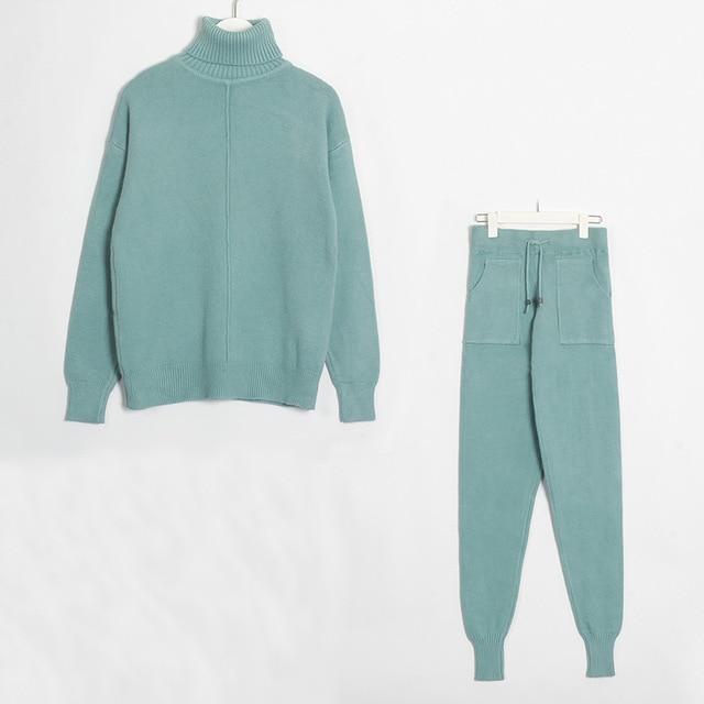 Women's TurtleNeck Sweatsuit