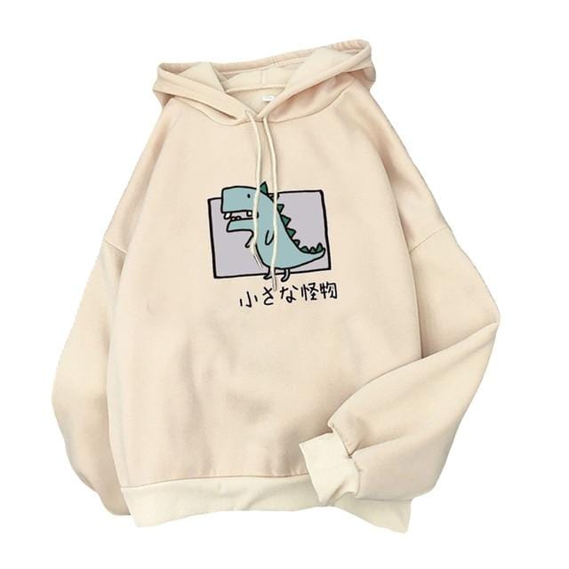 Cartoon Dinosaur Hoodie