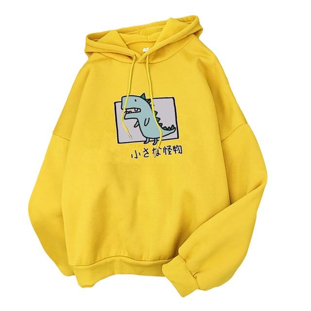 Cartoon Dinosaur Hoodie