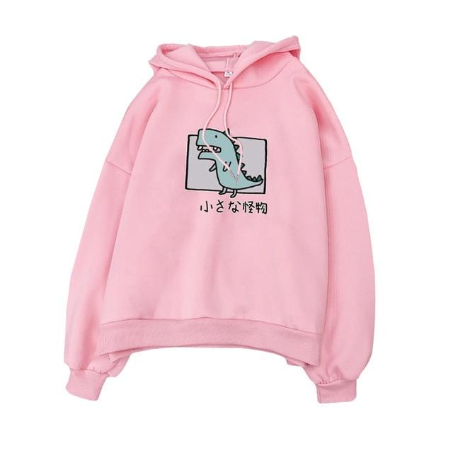 Cartoon Dinosaur Hoodie