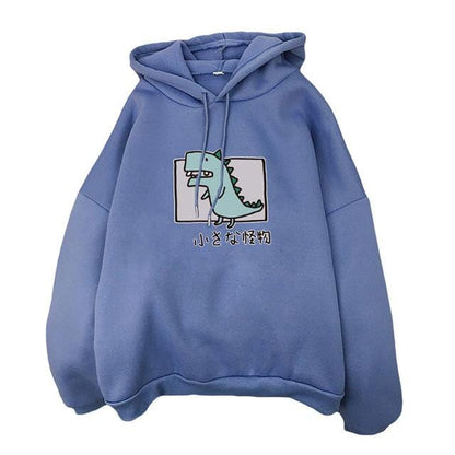 Cartoon Dinosaur Hoodie