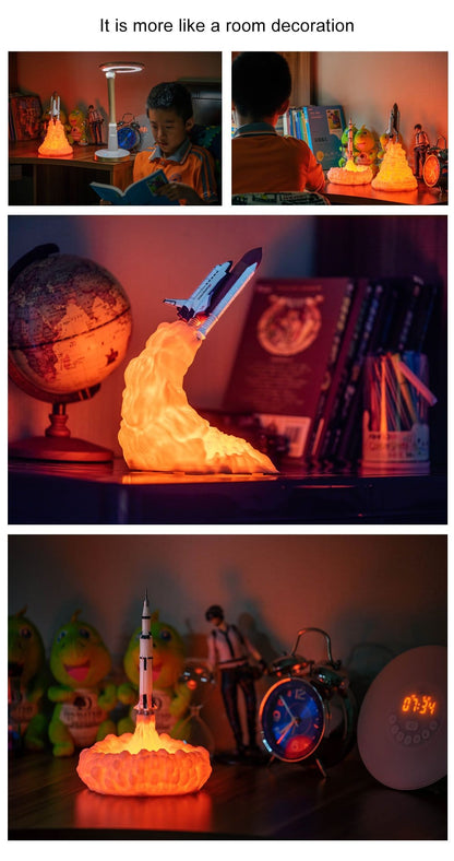 Rocket Lamp