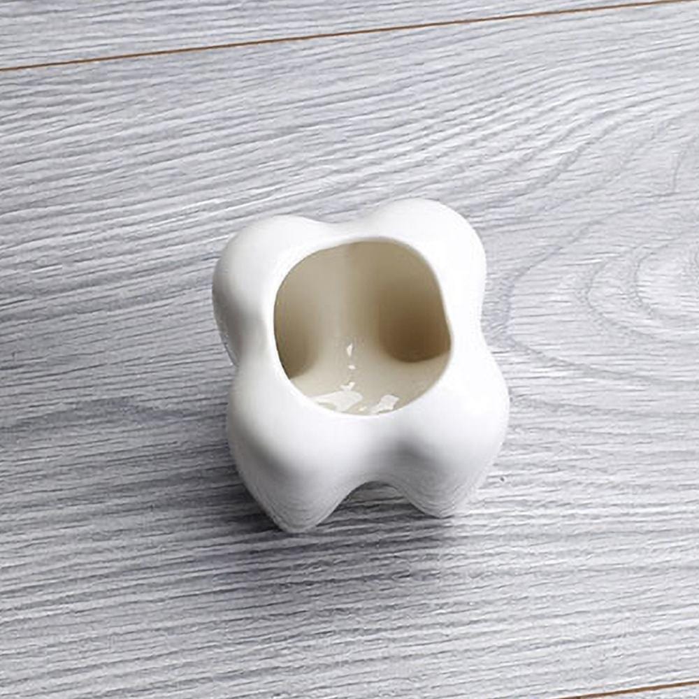 Teeth Shape Ceramic Flowerpot