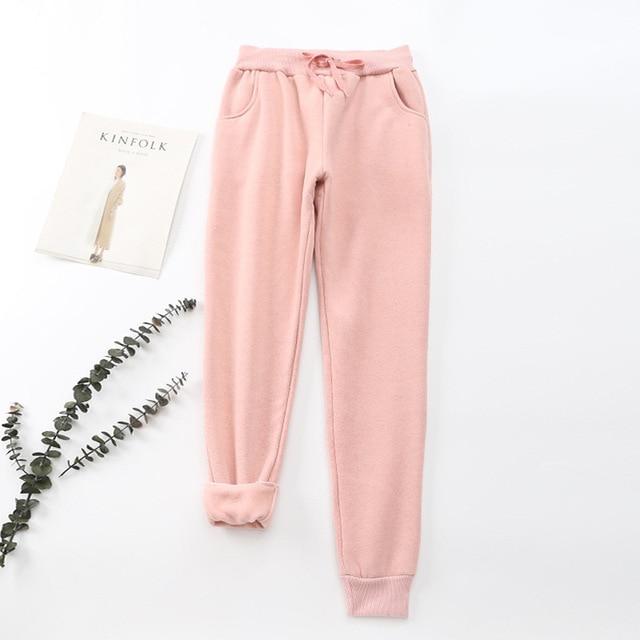 Autumn Velvet Warm Soft Sweatpants