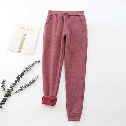 Autumn Velvet Warm Soft Sweatpants