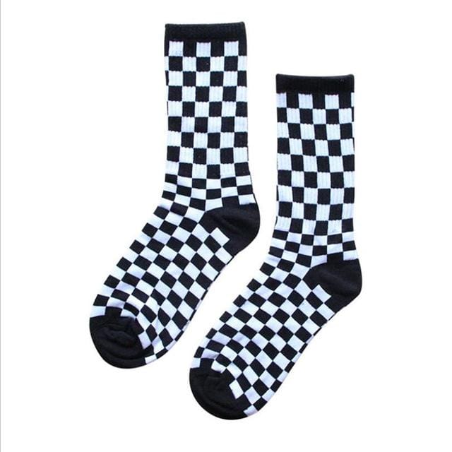 Checkered Socks