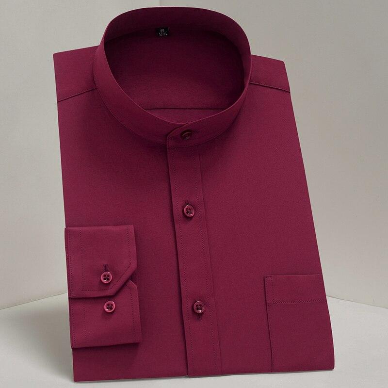 Mandarin Collar Shirt