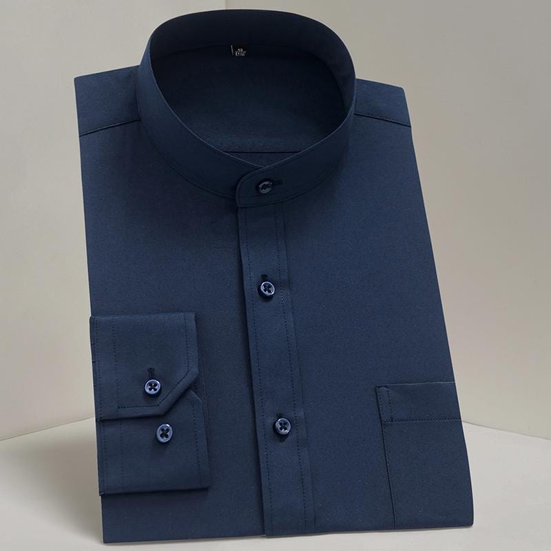 Mandarin Collar Shirt