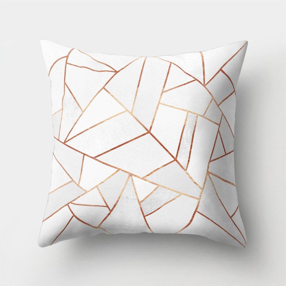 Marble Geometric Sofa Cushion Cover Pillowcase