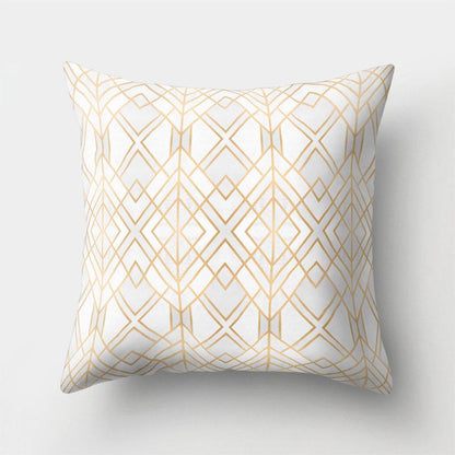 Marble Geometric Sofa Cushion Cover Pillowcase