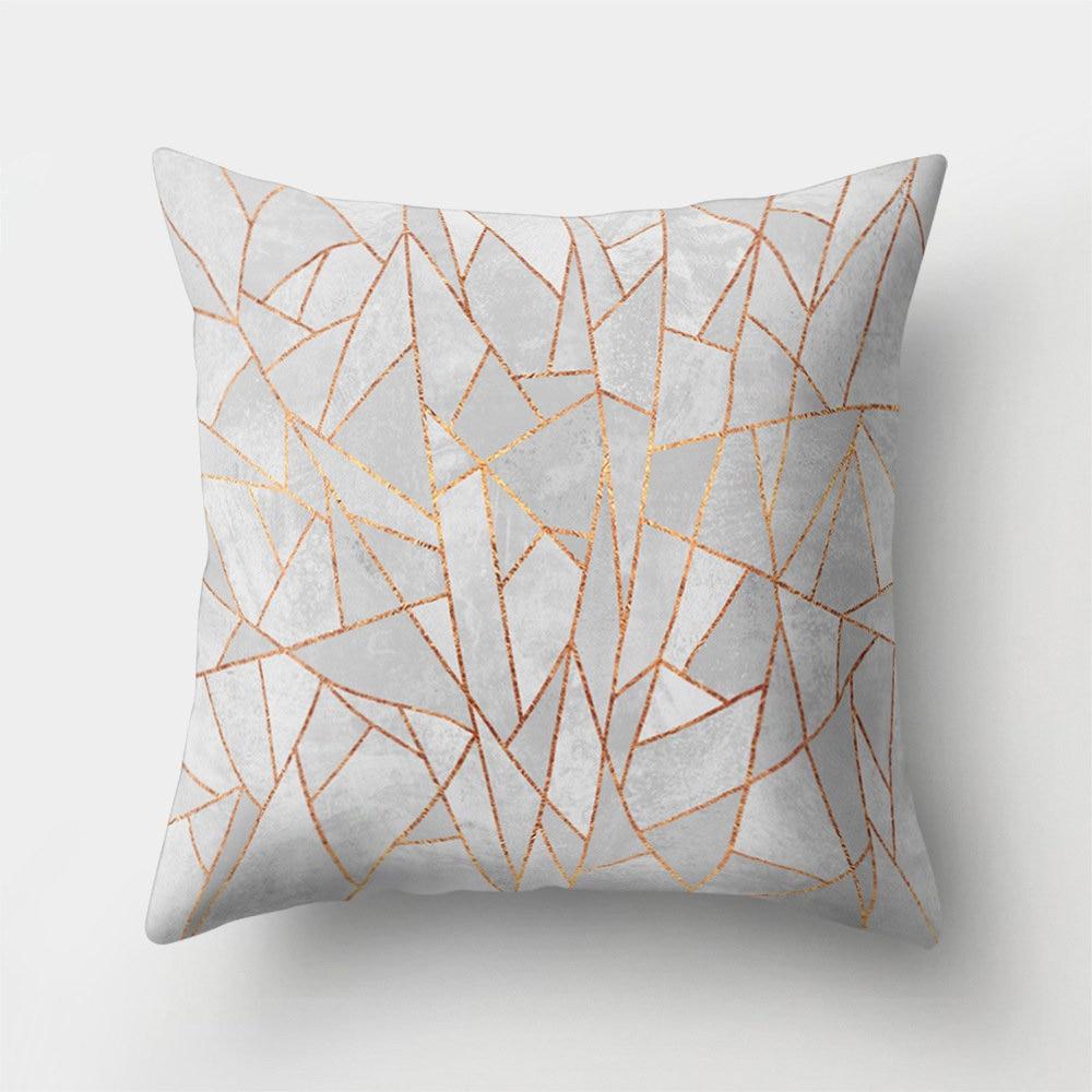 Marble Geometric Sofa Cushion Cover Pillowcase