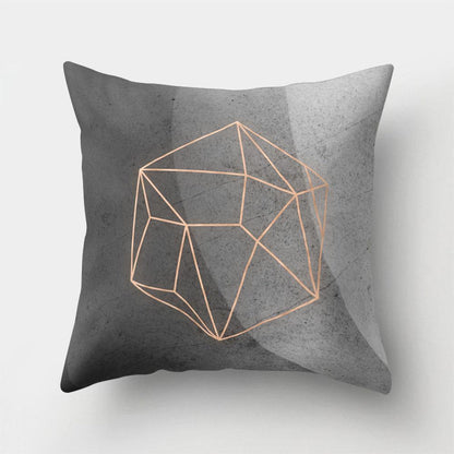 Marble Geometric Sofa Cushion Cover Pillowcase