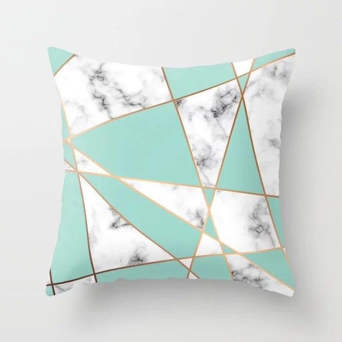 Marble Geometric Sofa Cushion Cover Pillowcase