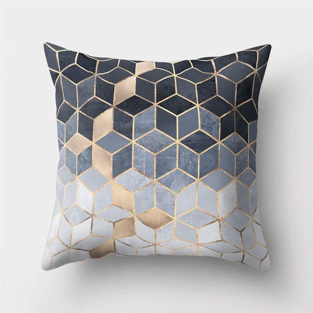 Marble Geometric Sofa Cushion Cover Pillowcase