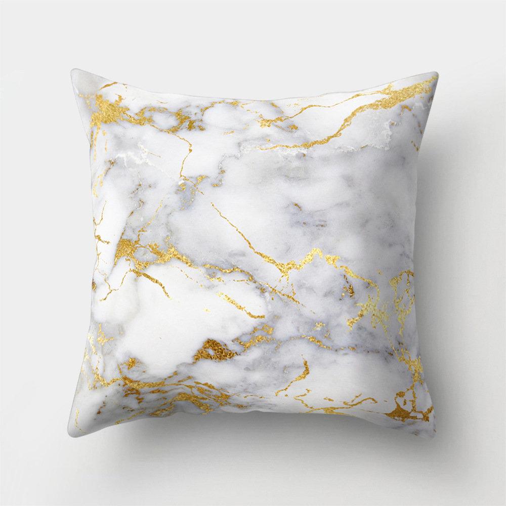 Marble Geometric Sofa Cushion Cover Pillowcase