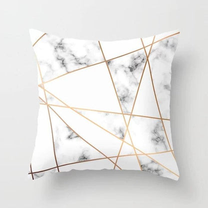 Marble Geometric Sofa Cushion Cover Pillowcase