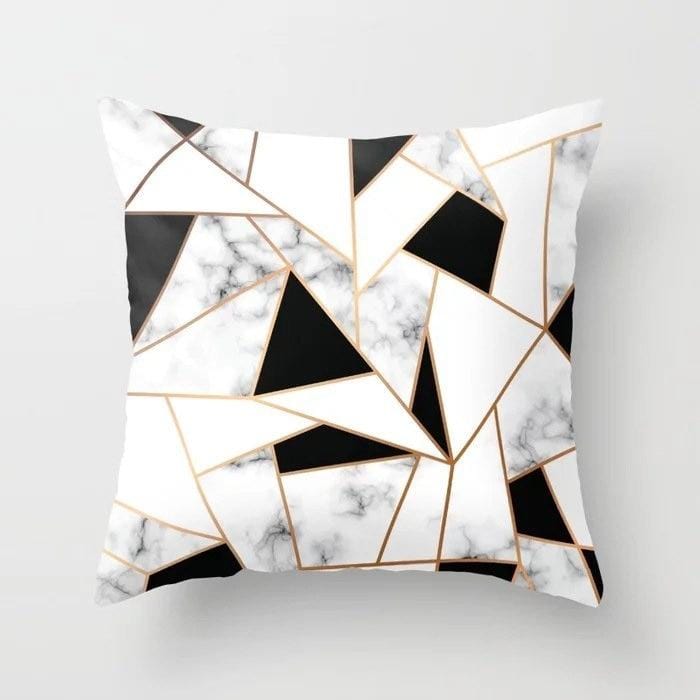 Marble Geometric Sofa Cushion Cover Pillowcase