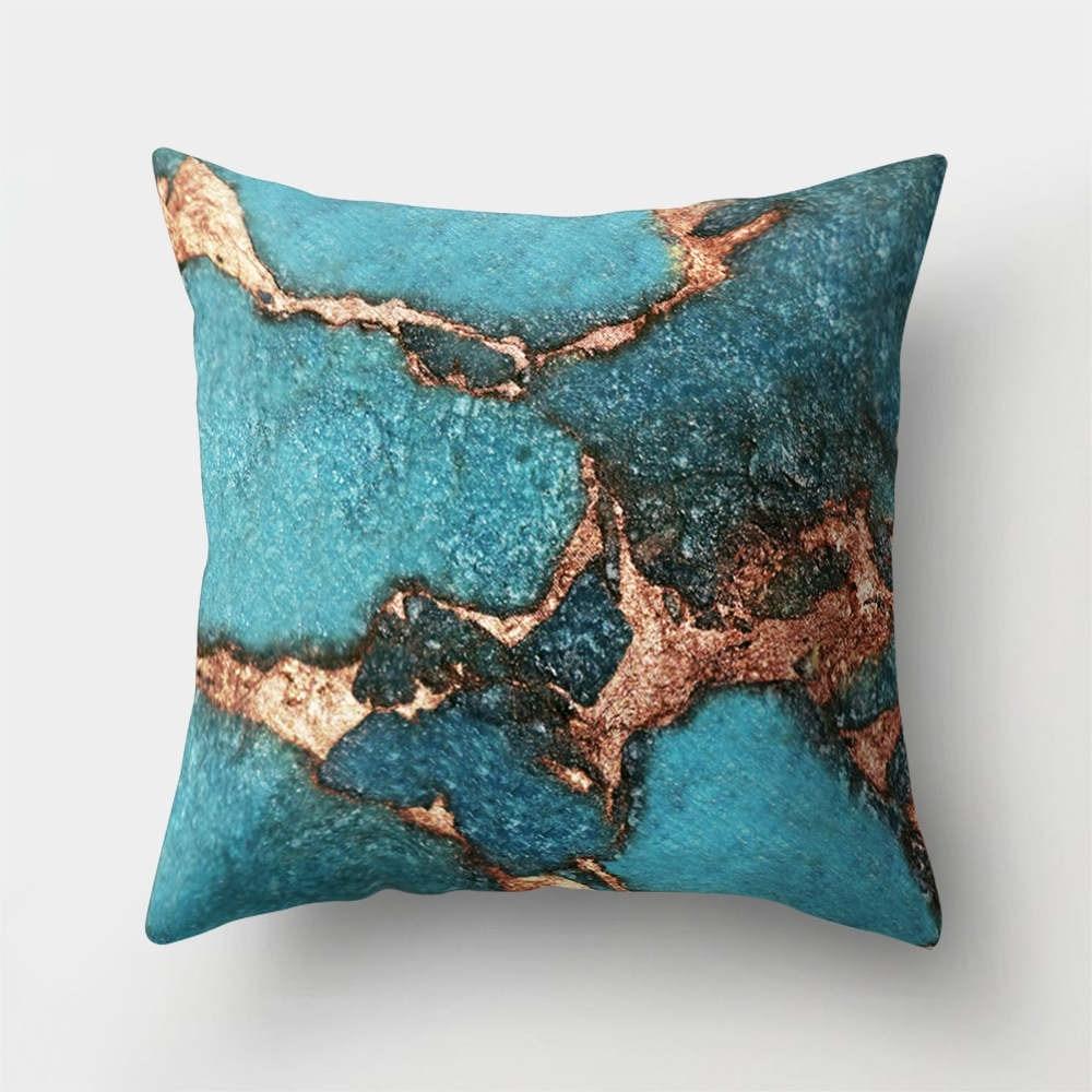 Marble Geometric Sofa Cushion Cover Pillowcase