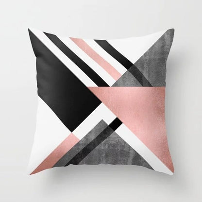 Marble Geometric Sofa Cushion Cover Pillowcase