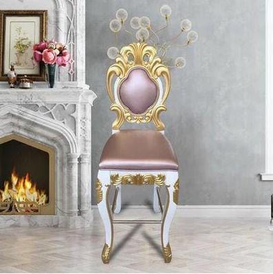 luxurious Neoclassical Bar Chair