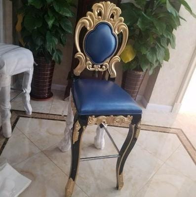 luxurious Neoclassical Bar Chair