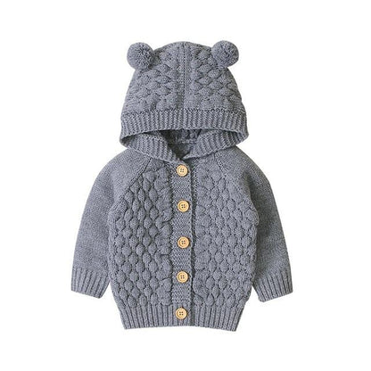 Knitted Baby Sweater