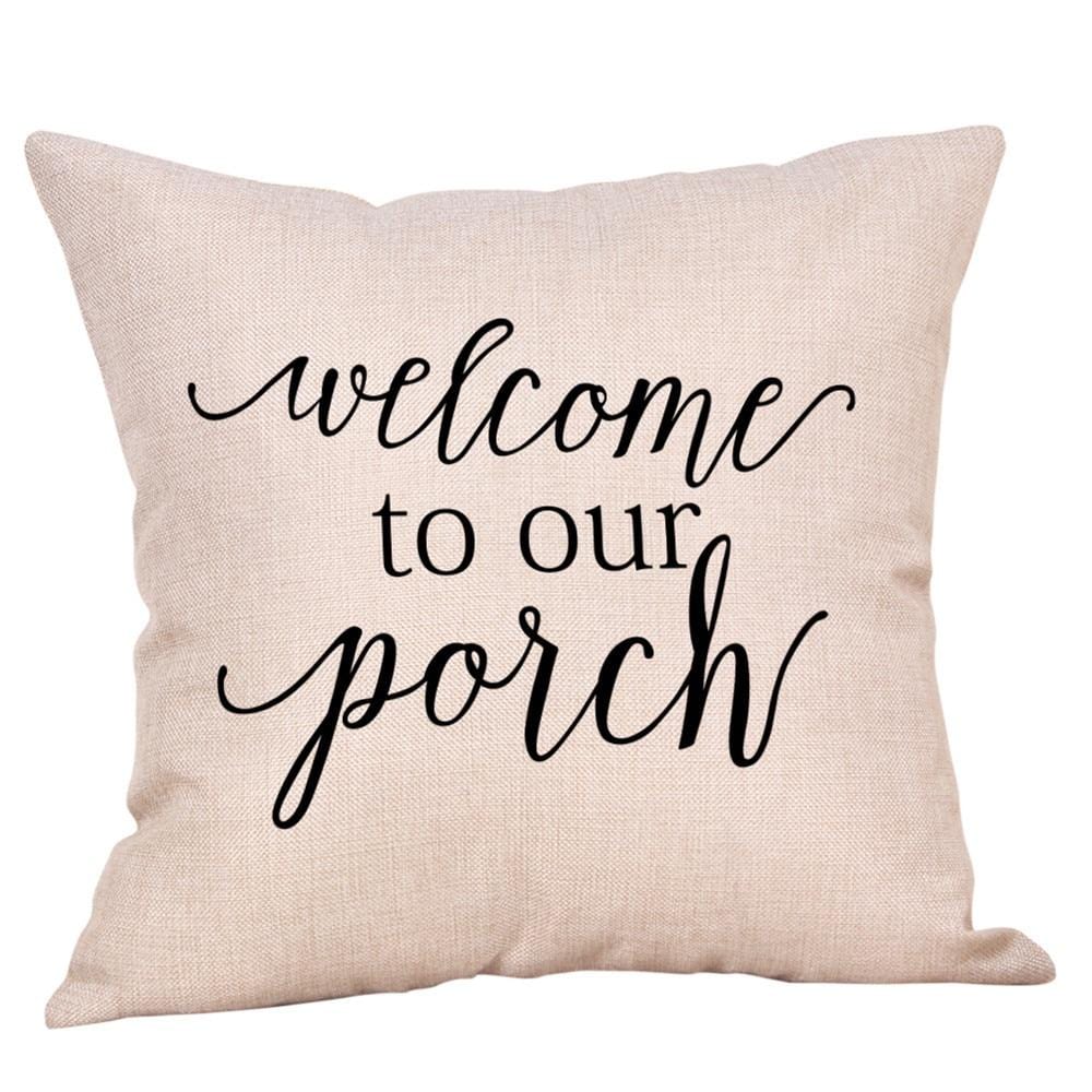 Pillowcases with Home Quotes