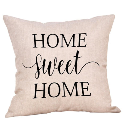 Pillowcases with Home Quotes