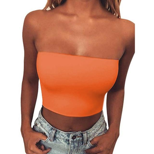 Women Sexy Off Shoulder Tank Top