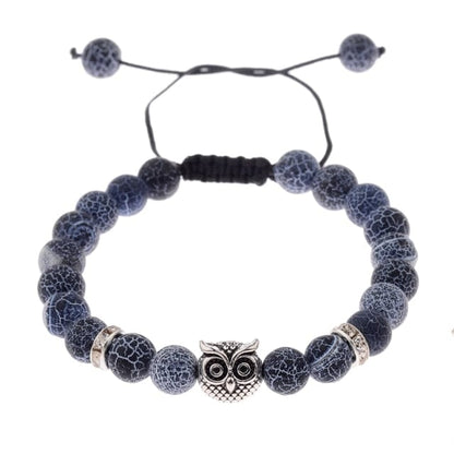 Owl Lion head Beaded Bracelet