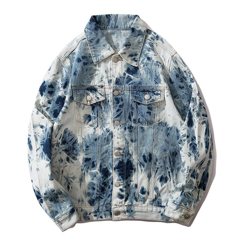 Tie Dye Denim Jacket