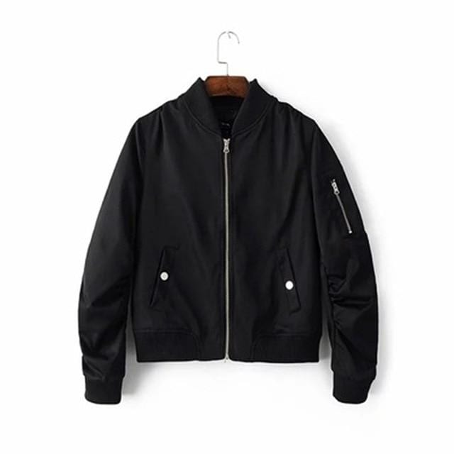 Womens Designer Autumn Bomber jacket