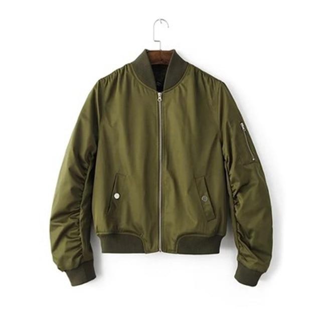 Womens Designer Autumn Bomber jacket