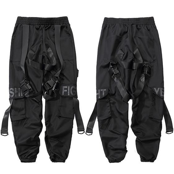 Jogger Buckle Cargo Pants