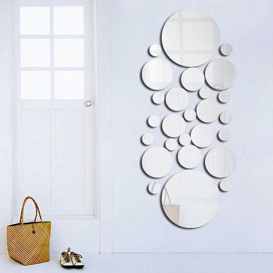 Removable Mirror Wall Sticker