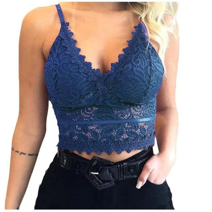 Lace Strap Top