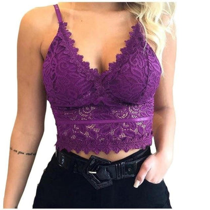 Lace Strap Top