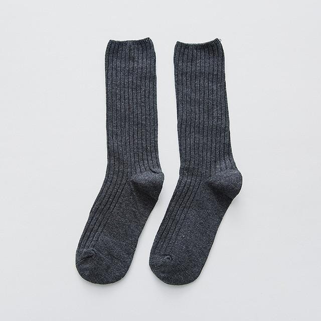 RETRO Striped Crew SockS