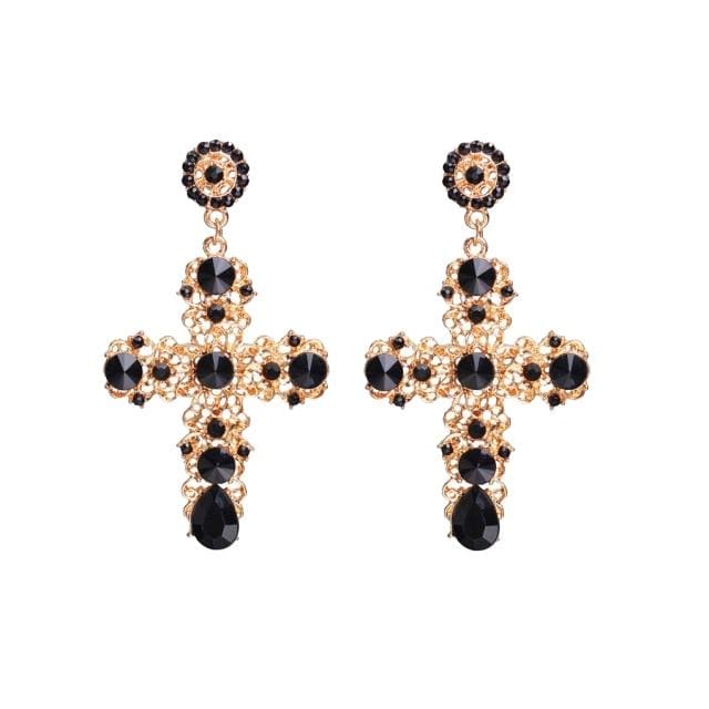 Cross Drop Earrings for Women