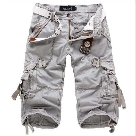 Camouflage Loose Cargo Shorts