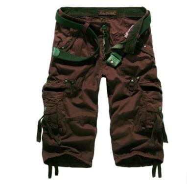 Camouflage Loose Cargo Shorts